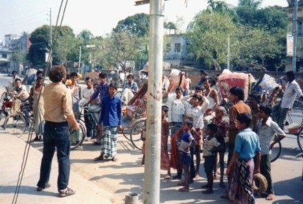 clown performance Dhaka, Bangladesh