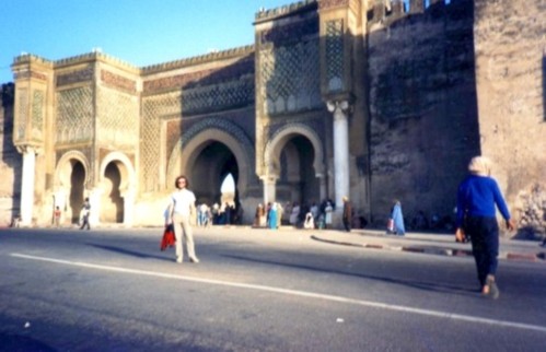 Marakkesh, Morocco old city walls