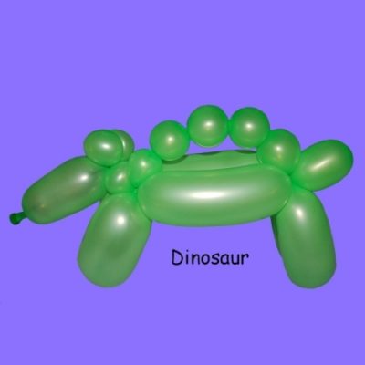 Dino Luftballonmodellage